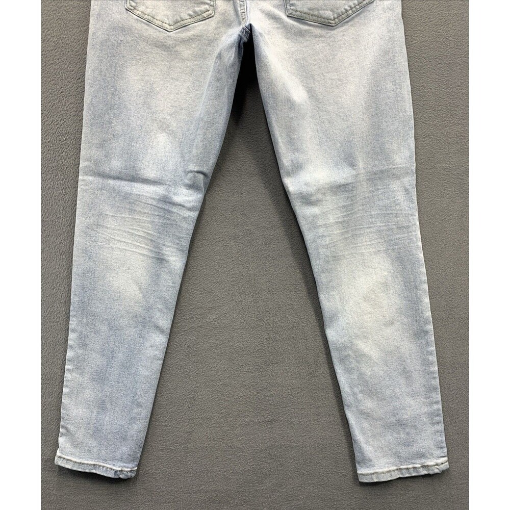 Rue 21 Denim Jeans Men's Size 30X30 Sky Blue Slim Taper Supreme Flex - Picture 13 of 16